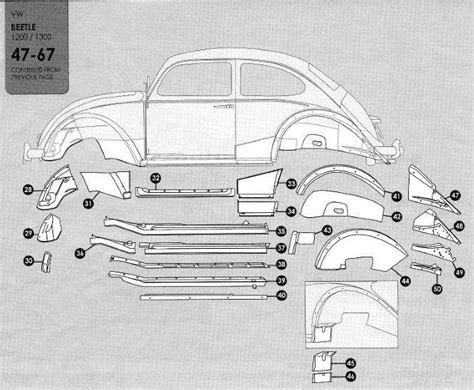 1957 vw sheet metal|VW patch panels.